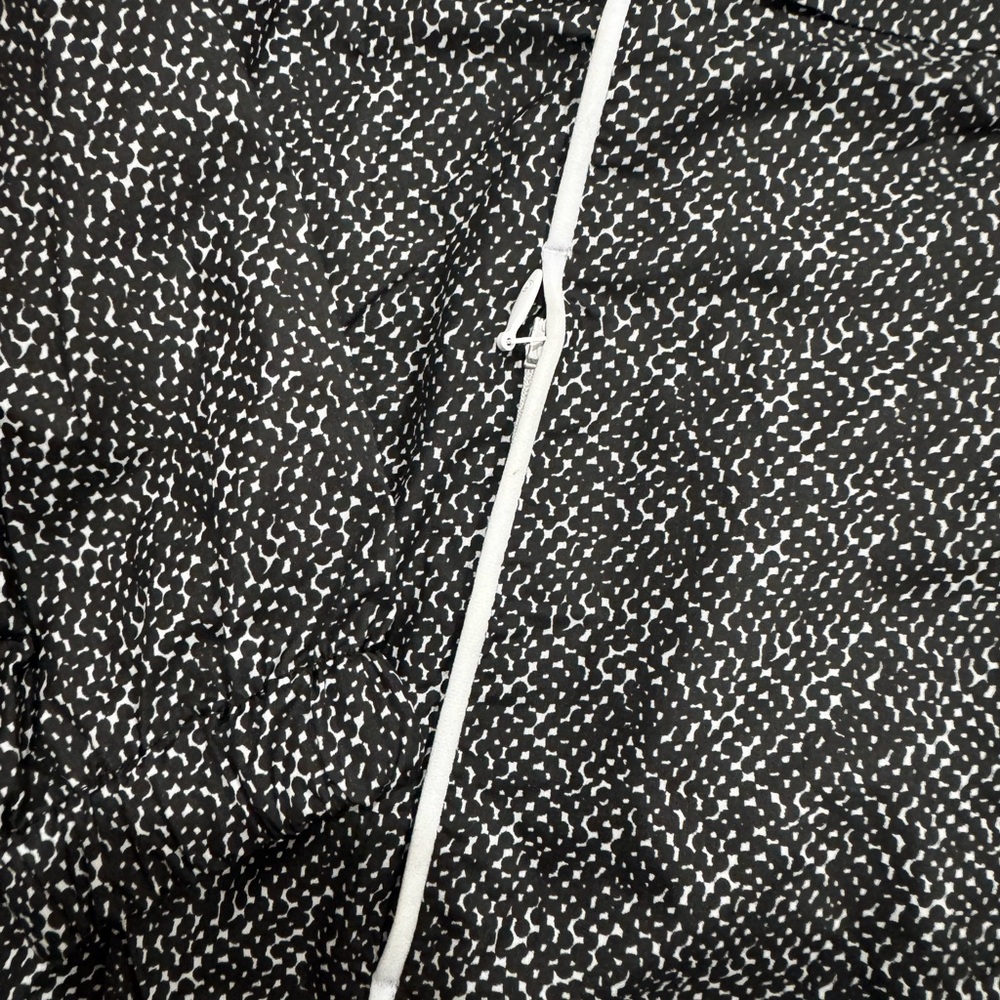 Talbots Black And Gray Patterned Lightweight Jack… - image 3